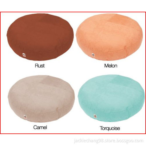 Microsuede Round Dog Bed